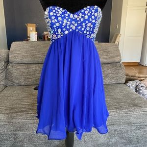 Royal Blue Dress